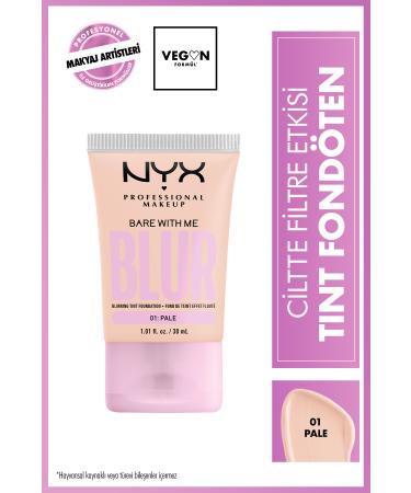 NYX Professional Makeup Blur Tint Skin Filter Effect Foundation - 01 Pale