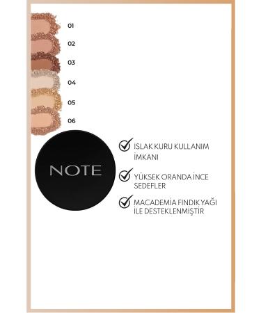 Note Cosmetics Baked Powder Shimmering Finish Baked Loose Powder - 06 Gold Bronze - Buy Online on GoSupps.com