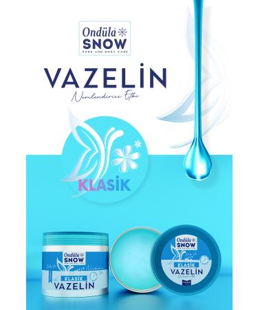 Ondula Snow Vaseline Classic | Vitamin E Moisturizing Gel 125 ml