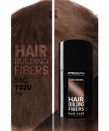 Prodan Hair Powder | Volumizing | Dark Brown | Hair Fiber-27gr - Buy Online on GoSupps.com