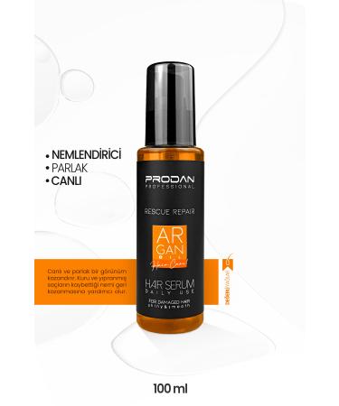 Prodan Argan Oil Hair Serum | Moisturizing Care | Heat Protector-100 ml - Buy Online on GoSupps.com