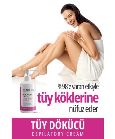 ARBLRICE Hair Removal and Hair Reducing Cream for All Skin Types with Laser Epilation Effect (SPECIAL FORMULA) - Buy Online on GoSupps.com