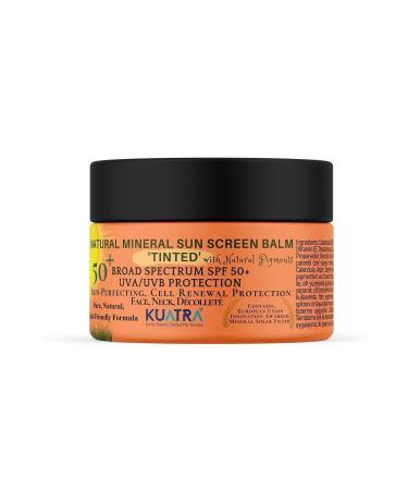 Kuatra Spf 50 Mineral - Natural Sunscreen Antiaging - Anti-Stain - Natural Bb/foundation - Buy Online on GoSupps.com