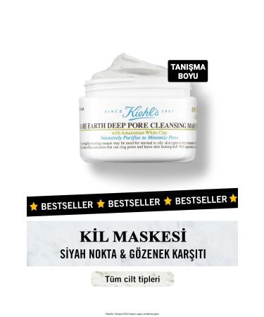 Kiehl's Blackhead and Pore Restorative Firming Care Mask 28 ML PSSNS.647