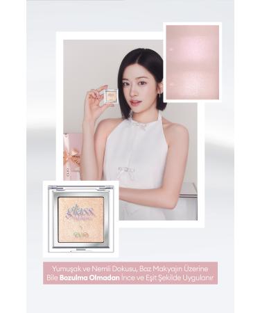 CLIO Natural Looking Golden Highlighter CLIO Glass&Highlighter(02 Smooth Dough)Luxury Koshort - Buy Online on GoSupps.com