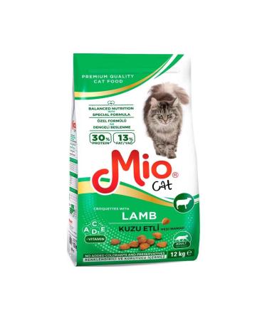 Mio Mio Lamb Adult Cat Food 12 Kg