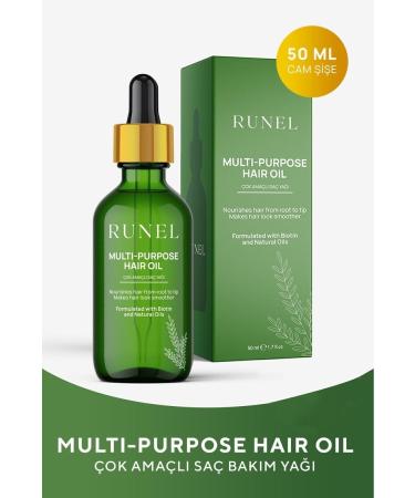 RUNEL Fast Hair Growth Oil Extra Strengthened Content for Damaged and Slow Growing Hair - Buy Online on GoSupps.com