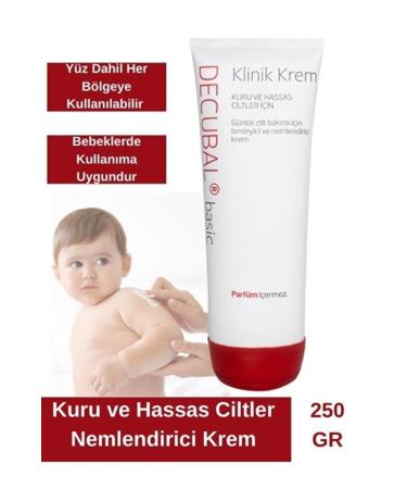 Decubal Basic Clinical Moisturizing Cream 250 gr Size: 250 ml - Buy Online on GoSupps.com