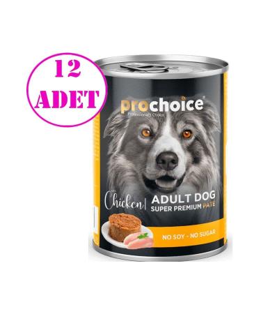 Pro Choice Pro Choice Chicken Paste Dog Canned Food 400 Gr 12 Pieces