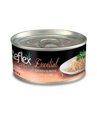 Reflex Plus Essential Kitten Canned Food with Chicken 70 gr
