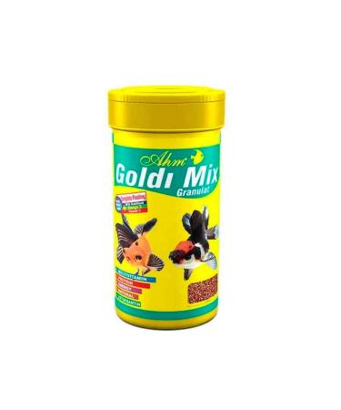Ahm Goldi Mix Granulated Fish Food 1000 ml