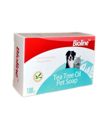Bioline Tea Tree Soap for Cats and Dogs 100 gr