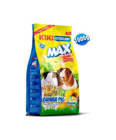 Kiki Excellent Kiki Excellent Max Menu Guinea Pig Food 1000 Gr