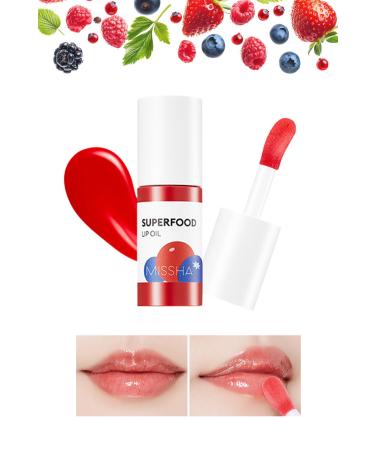 Missha Moisturizing and Nourishing Lips Forest Fruit Lip Care Oil Super Food Lip Oil Berry