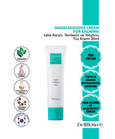 Moisturizing Soothing Regenerating Anti-Spot Cream with Bellflower Madecassoside and Centella 30ml