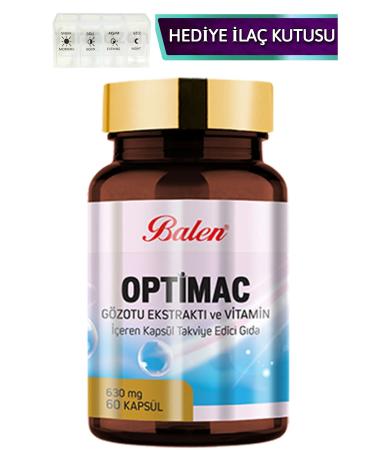 Balen Optimac Eyebright Extract and Vitamin Containing Capsule 630 Mg