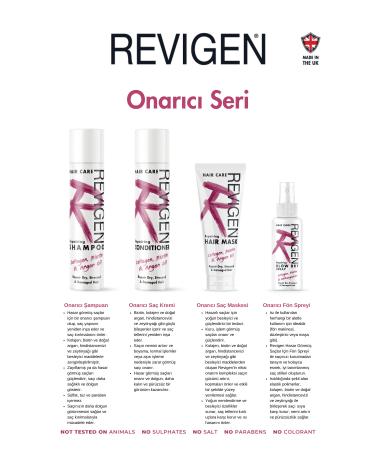 Revigen Repair Shampoo for Dry Damaged and Damaged Hair - Buy Online on GoSupps.com