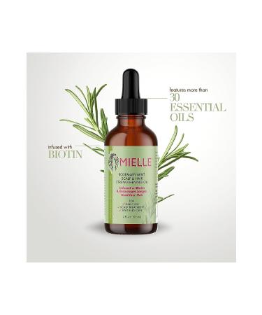 mielle organics mielle Organic Rosemary Mint Hair Strengthening Oil 59ml
