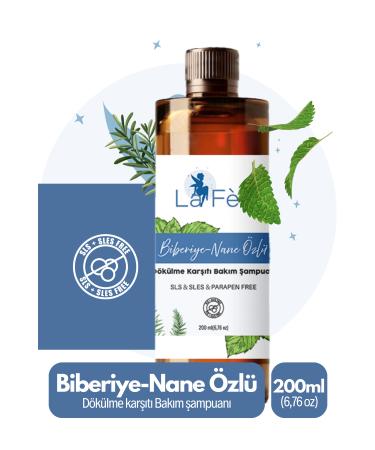 LA FEE Rosemary-Mint essence anti-hair loss care shampoo 200 ml