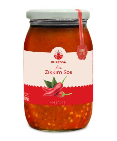 GURESSA Hot Z kk m Sauce 400 Gr Natural Homemade