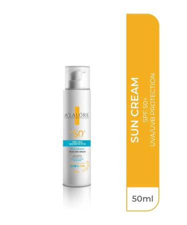ALALORE Anti-spot Specially Developed Formula Face Sun Cream for All Skin Types 50 Spf 50 ml