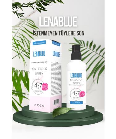 LENABLUE Hair Removal and Hair Reducing Cream for All Skin Types Depilation Spray 100 ml (UNISEX) - Buy Online on GoSupps.com
