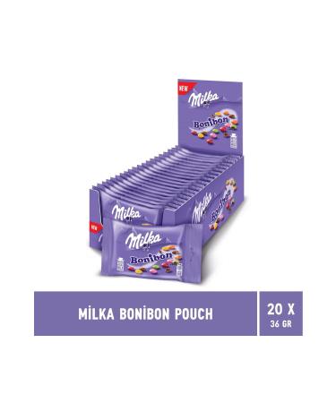 Milka Bonibon Pouch Bag 36 gr - 20 Pieces - Buy Online on GoSupps.com
