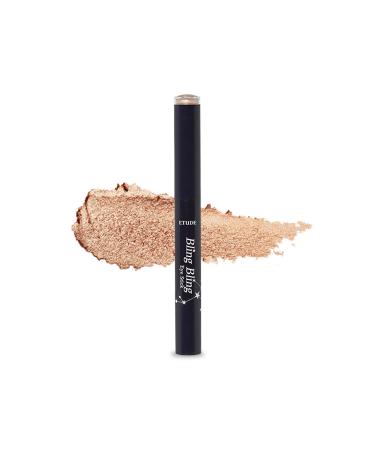 ETUDE Bling Bling Eye Stick / Glittery Permanent Pencil Eyeshadow - 8 Ivory Baby Star