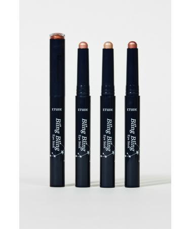 ETUDE Bling Bling Eye Stick / Glittery Permanent Pencil Eyeshadow - 8 Ivory Baby Star - Buy Online on GoSupps.com