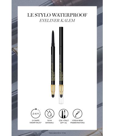 Lancome Waterproof 24-Hour Permanent Intensely Pigmented Eyeliner -02 Black Demb.1821