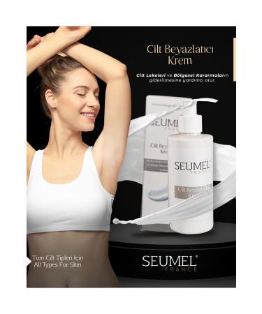 Seumel Anti-Spot Skin Whitening Cream Body Face Underarms Genital Area 200 ml