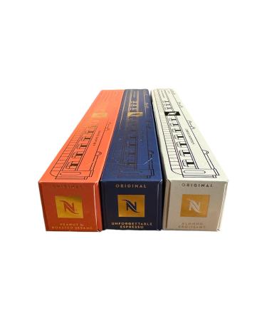 Nespresso X Jean Imbert Series Peanut - Croissant - Espresso Capsule Coffee 3 Boxes - Buy Online on GoSupps.com