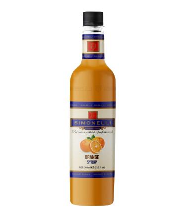 Simonelli Coffee and Cocktail Syrup Orange Flavored 700 ml Pump - Buy Online on GoSupps.com