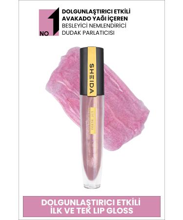 Sheida Plumping Effect Lip Gloss Lipgloss - Red No:50 Nourishing & Shiny Effect