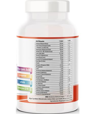 Ncs Vitamin Mineral Multivitamin Coenzyme Alpha Lipoic Acid 180 Tablets - Buy Online on GoSupps.com