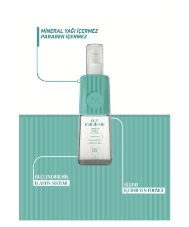 Nishlady Curl Manifesto Serum / Curl Defining Hair Care Serum for Curly Hair 100ML - Buy Online on GoSupps.com