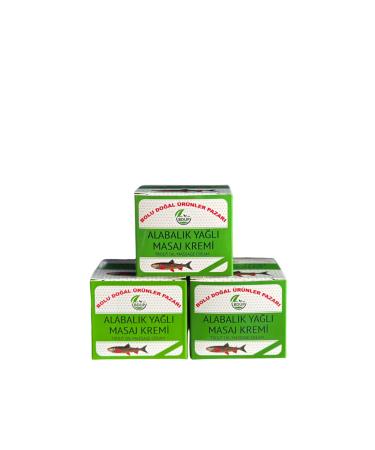 BDUP Trout Oil Massage Cream 3 Pieces 3*100 ml