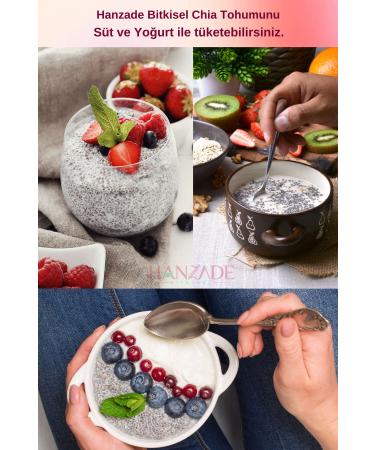 Hanzade Herbal Chia Seed 2 Kg Chia Seed New Crop No Additives - Buy Online on GoSupps.com