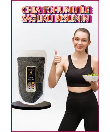 Hanzade Herbal Chia Seed 2 Kg Chia Seed New Crop No Additives - Buy Online on GoSupps.com