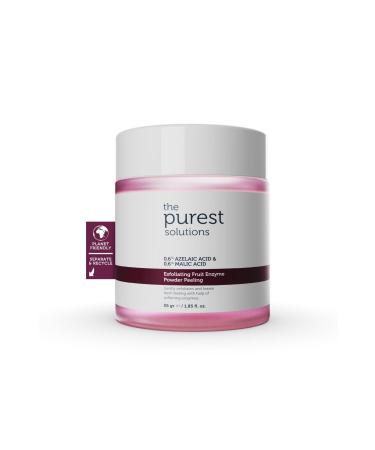 The Purest Solutions Fruit Enzyme Powder Exfoliator & Peeling (0.6% Azelaic Acid & 0.6% Malic Acid)