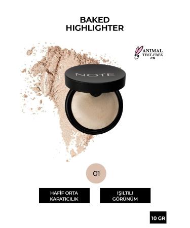 Note Cosmetics Shining Powder Illuminator With A Permanent Formula - 01 Moonlight Passi-341