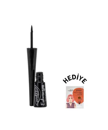 purobiocosmetics 01 felt tip Eyeliner "ON FLEEK" FELT TIP