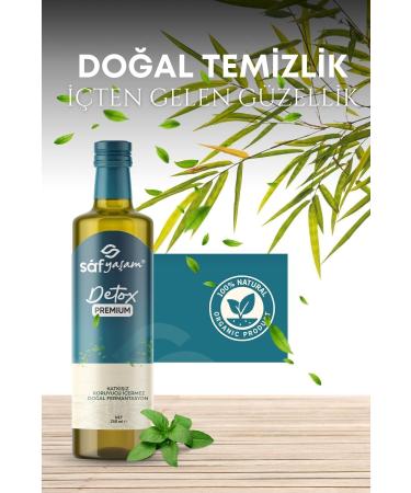 Safyasam Detox Premium Mix Detox Vinegar Water 250ml Helping to Lose Weight and Eliminate Edema - Buy Online on GoSupps.com