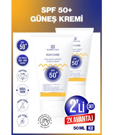 BioBellinda Anti-Aging & Anti-Spot Sunscreen 50 Spf 50 ml (Set of 2)