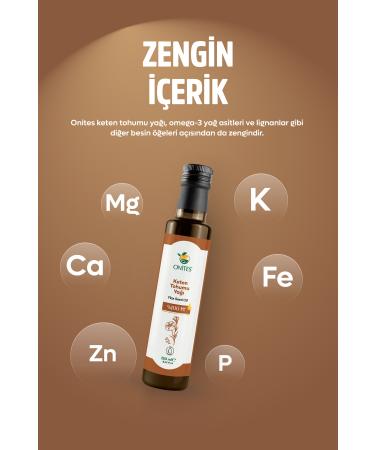 Onites Nature Linseed Oil-250 ml Antioxidant Oil - Buy Online on GoSupps.com