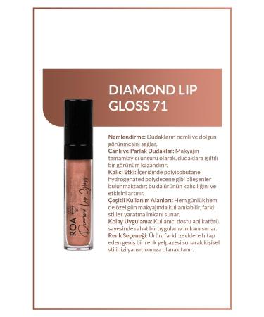 Roa Herbal Lip Gloss 6 ml 71 - Buy Online on GoSupps.com