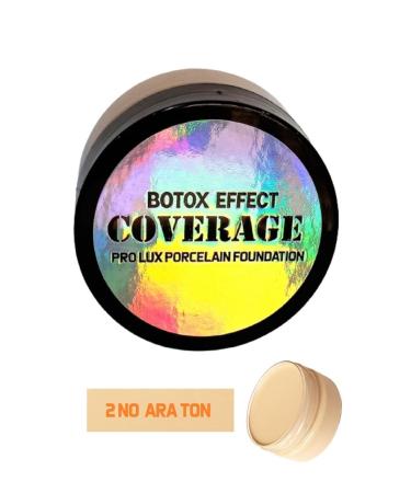DEPO STUDIO COSMETICS Gift 2 No Coverage Porcelain Foundation Botox Effect Intensive Cover - Buy Online on GoSupps.com