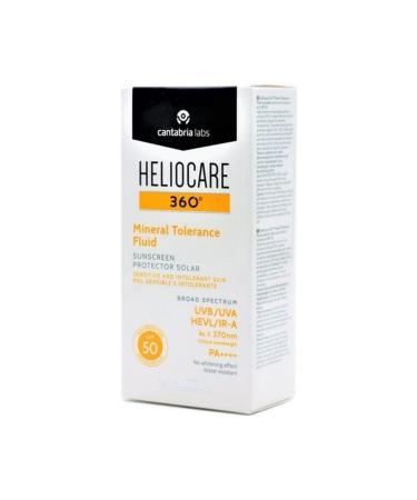 Heliocare 360 Mineral Tolerance Sun Cream Spf50 50ml