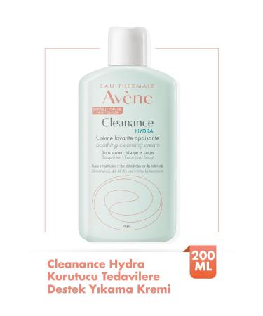 Avene Cleanance Hydra Drying Treatment Support Cleansing Cream 200 ml