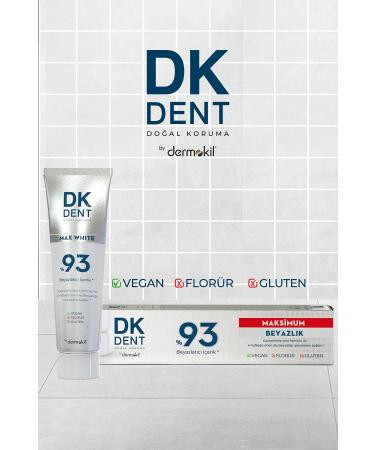 Dermokil Dk Dent Max Whiteness Toothpaste 75 ml - Buy Online on GoSupps.com